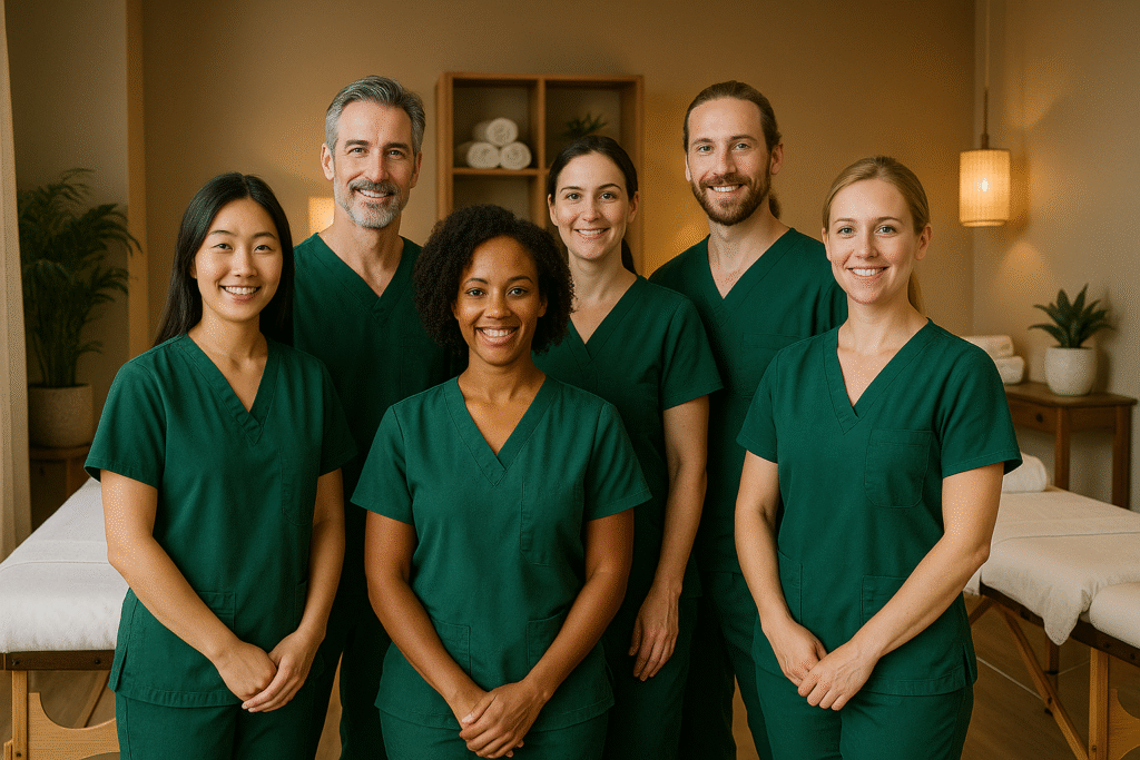 Zennergy Massage Staff